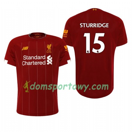 Koszulka Liverpool Daniel Sturridge 15 Domowe Koszulki Piłkarskie 2019-2020 Krótki Rękaw